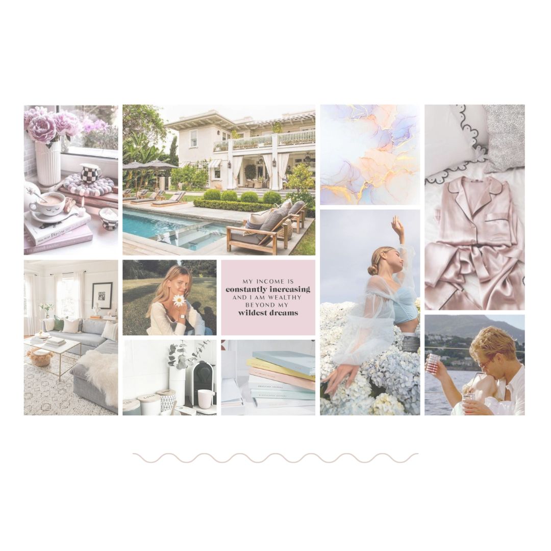 how to create an online vision board